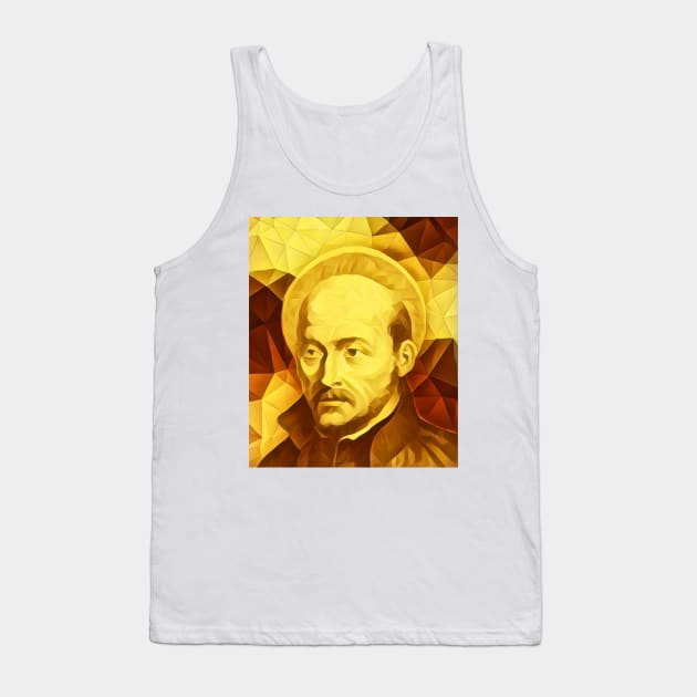 Ignatius of Loyola Golden Portrait | Ignatius of Loyola Artwork 9 Tank Top by JustLit